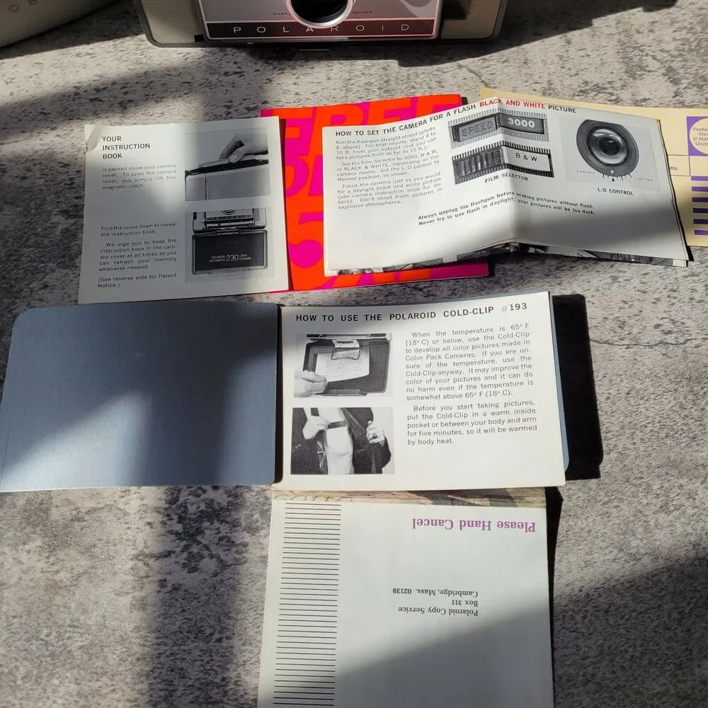 Polaroid land camera